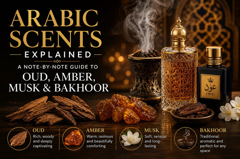 Arabic Scents Explained - A Note-by-Note Guide to Oud, Amber, Musk & Bakhoor