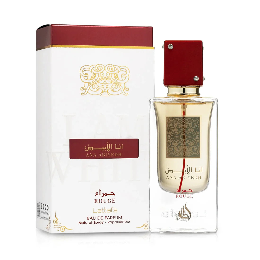 Ana Abiyedh Rouge 60ml EDP Lattafa