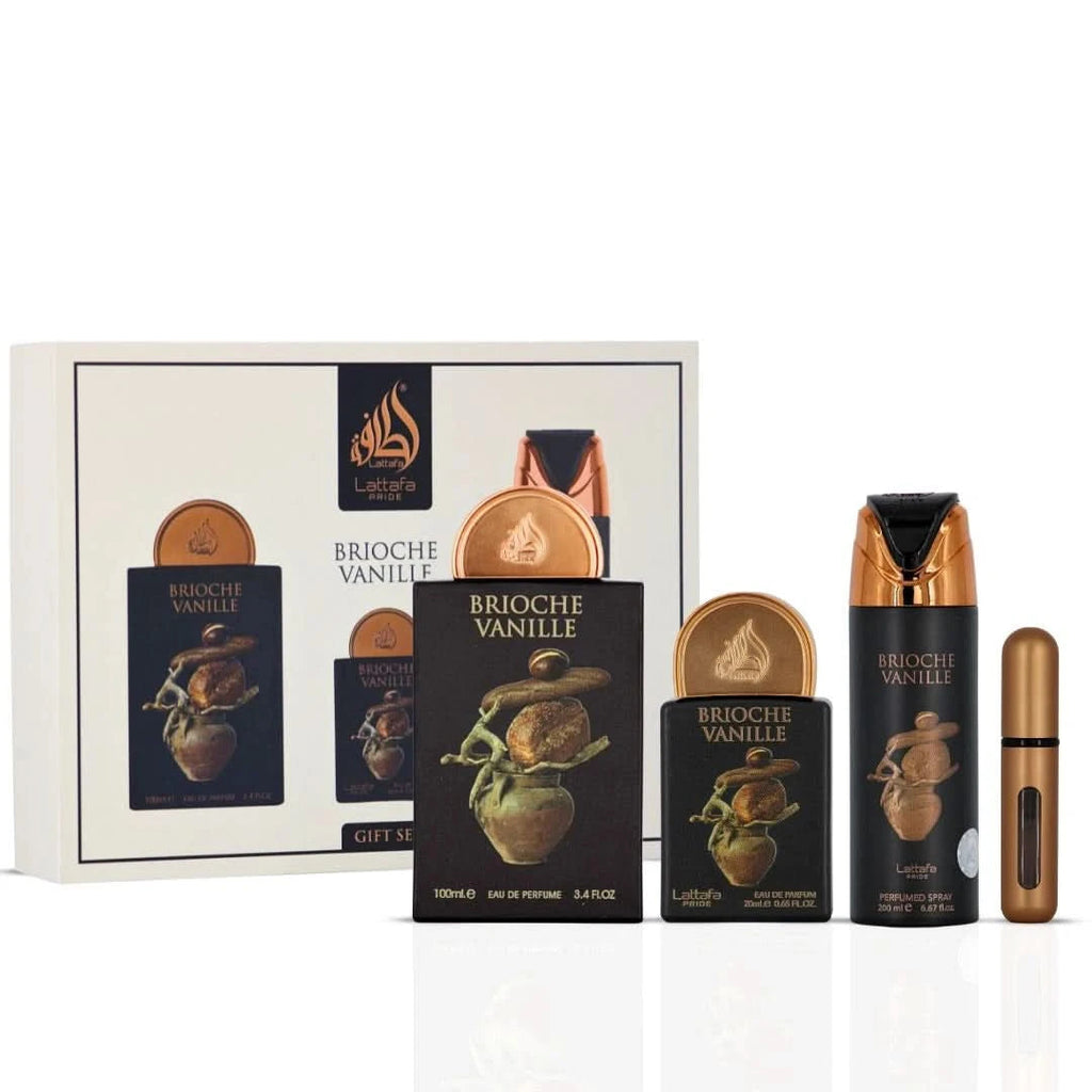 Lattafa Pride Brioche Vanille 100ml EDP (Gift Set)
