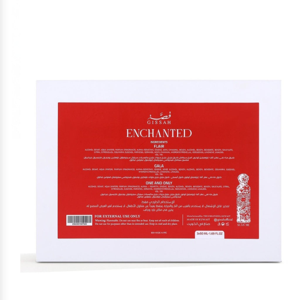 Gissah Enchanted Set 3 x 50ml EDP