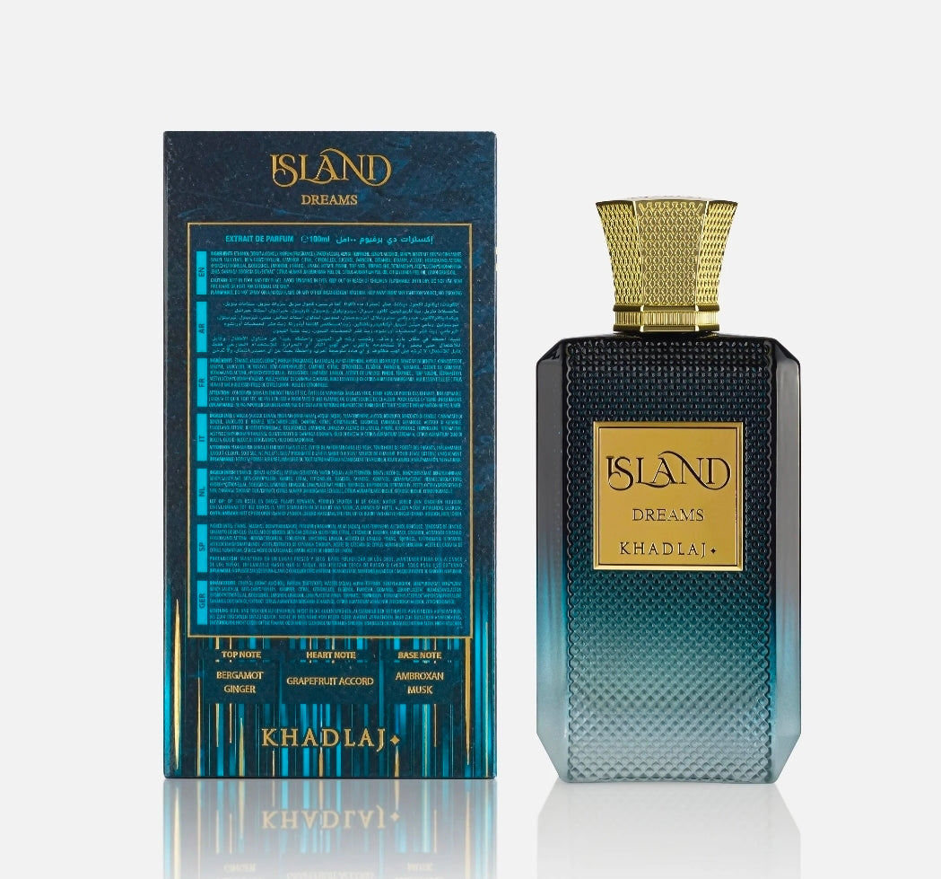 KHADLAJ ISLAND DREAMS 100 ML EXTRAIT DE PARFUM