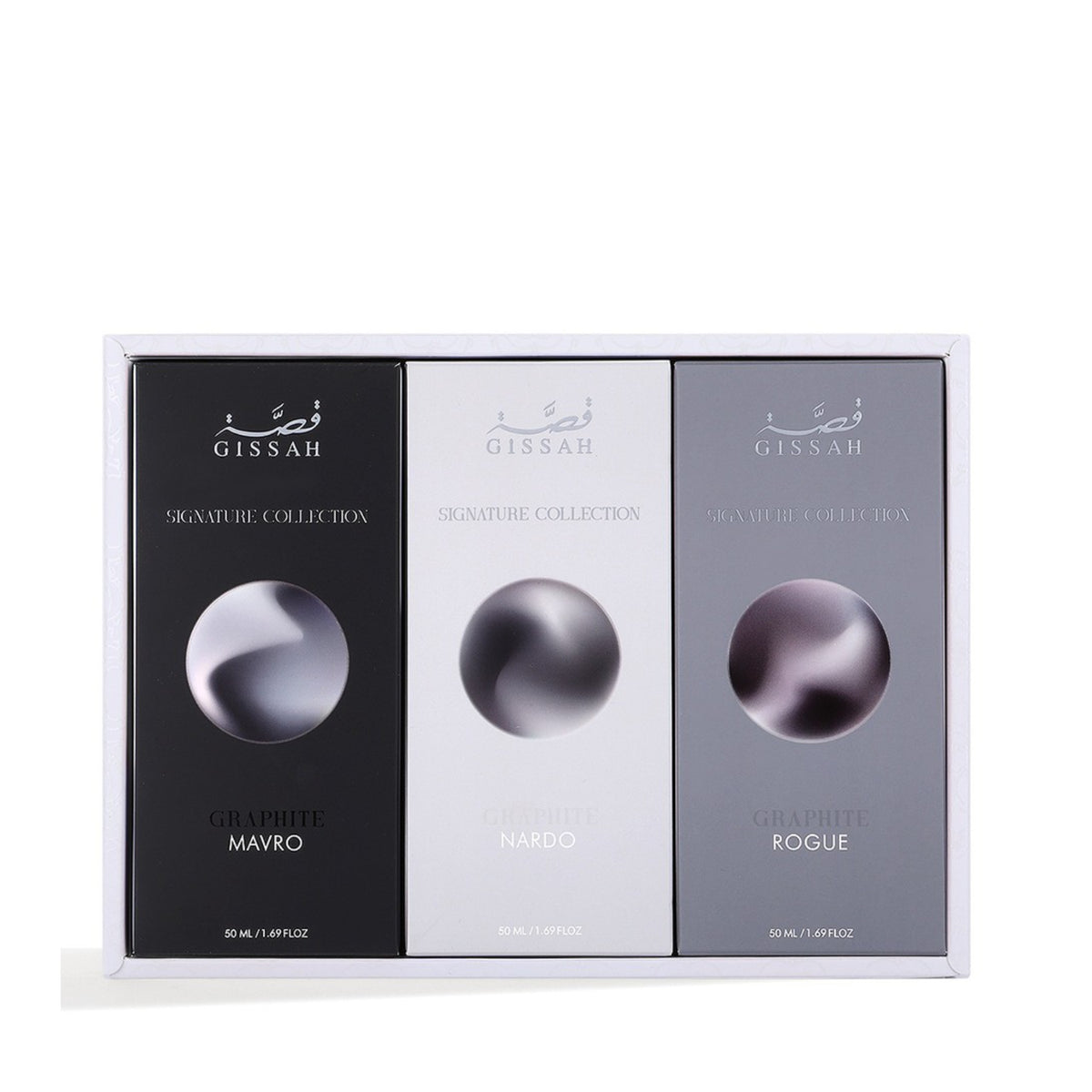 Gissah Graphite Set- 3x50ml