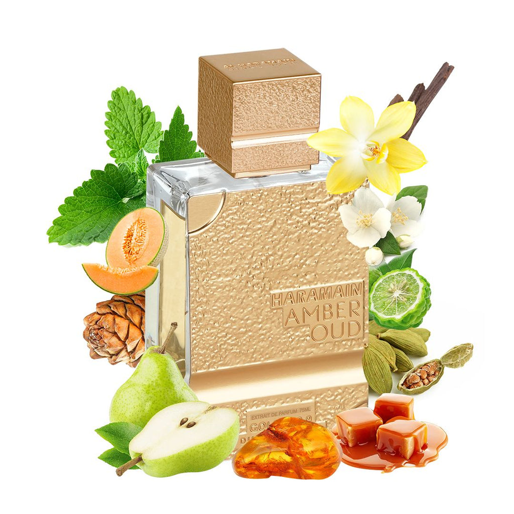 Al Haramain Amber Oud Gold 999.9 Dubai Edition 75ml Extrait De Parfum