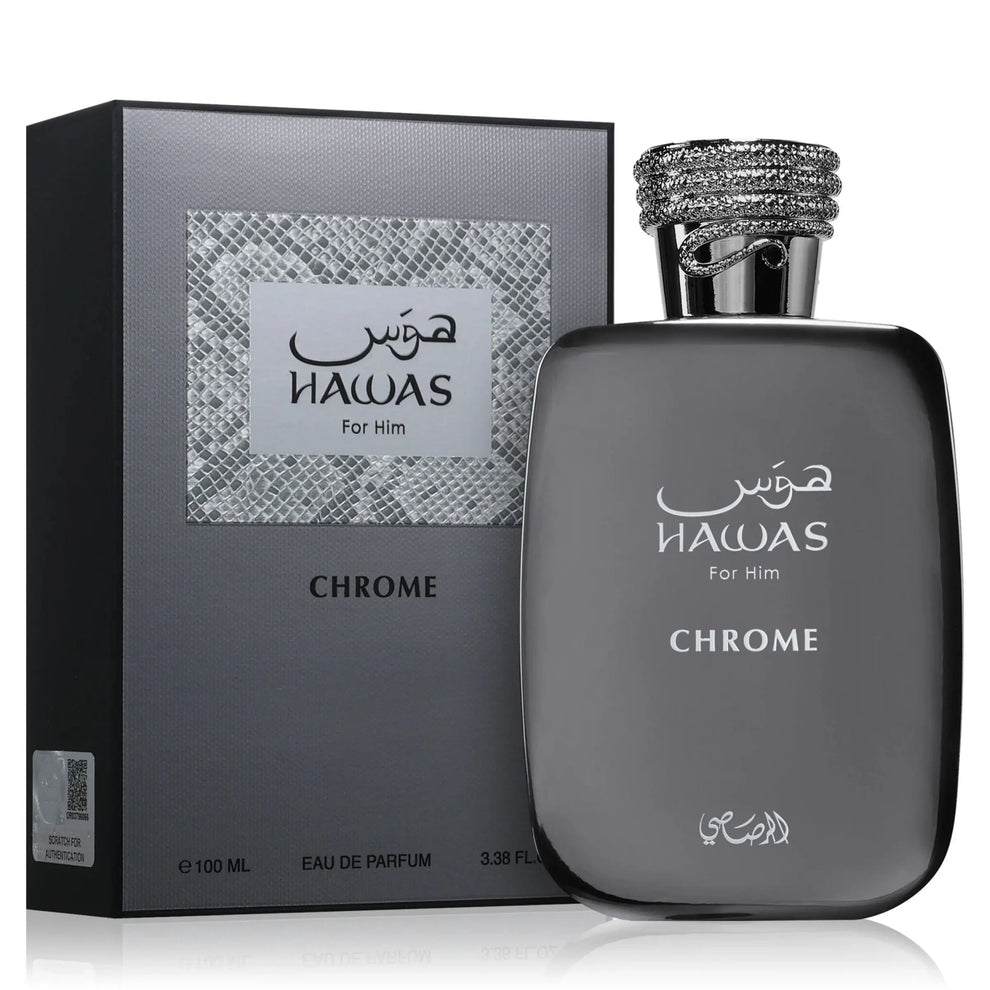 Rasasi Hawas Chrome For Him Perfume 100ml EDP