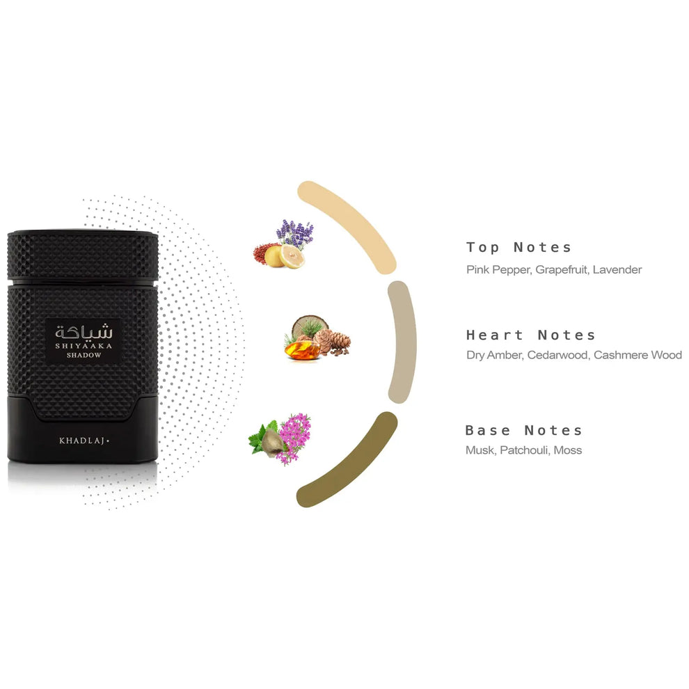 Shiyaaka Shadow Perfume 100ml EDP Khadlaj