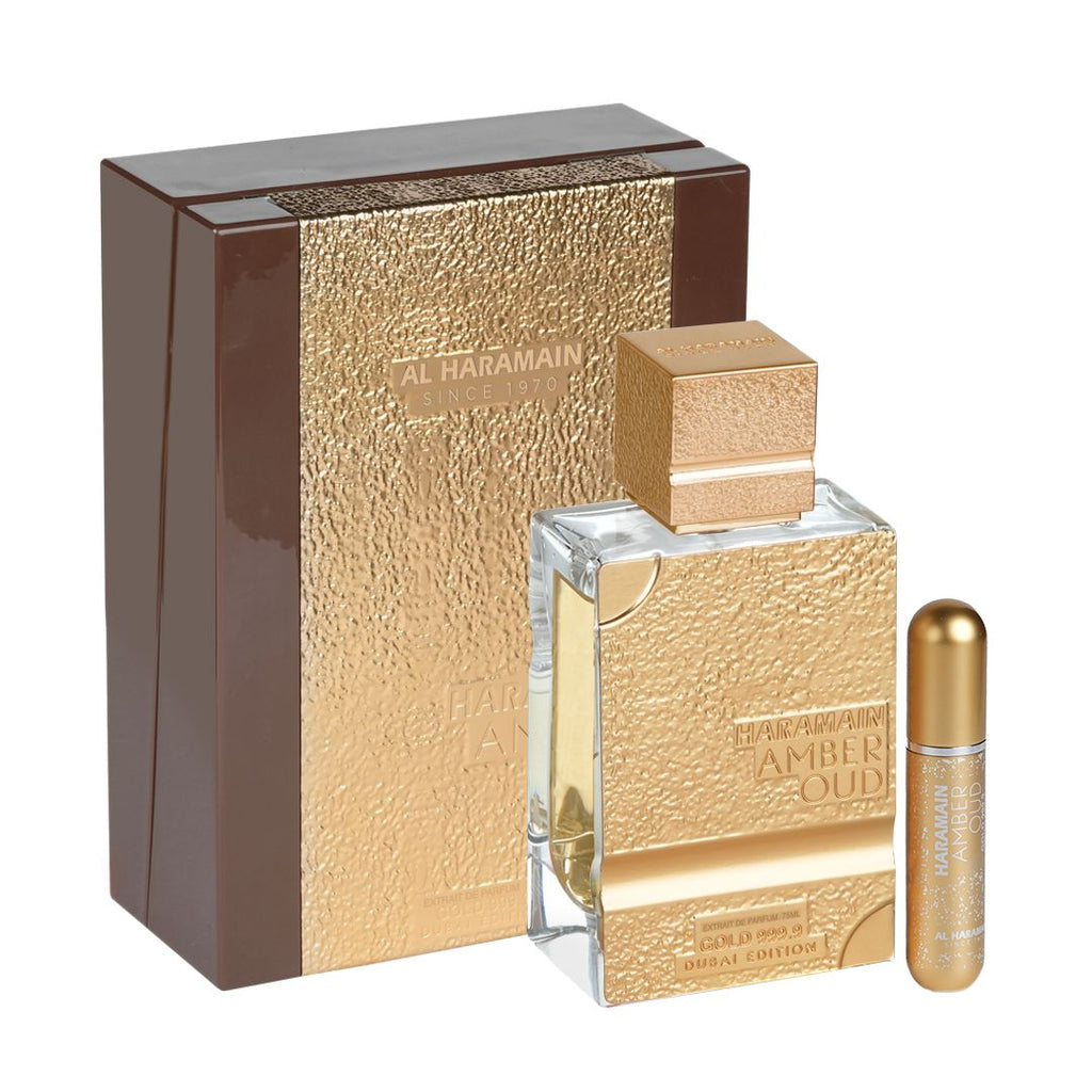 Al Haramain Amber Oud Gold 999.9 Dubai Edition 75ml Extrait De Parfum