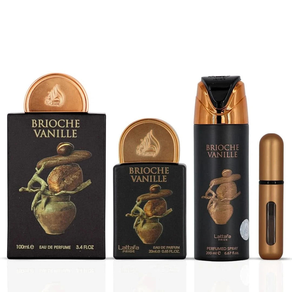 Lattafa Pride Brioche Vanille 100ml EDP (Gift Set)