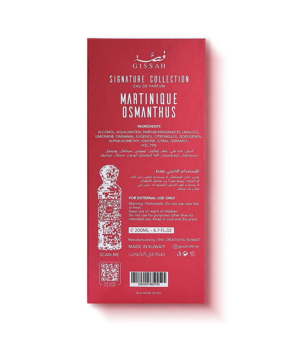 Martinique Osmanthus -200 ML Gissah