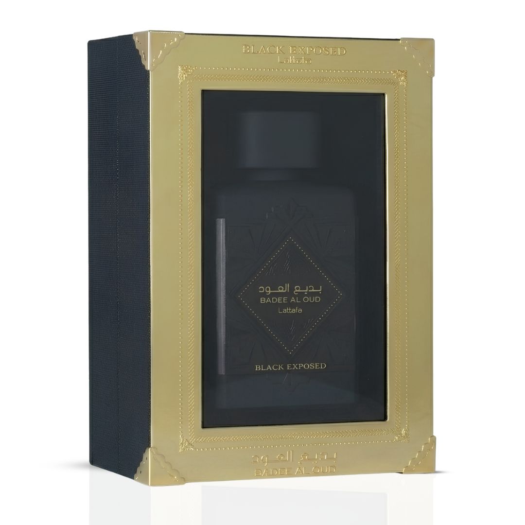 Lattafa Bade'e Al Oud Black Exposed Eau de parfum Spray 100ml