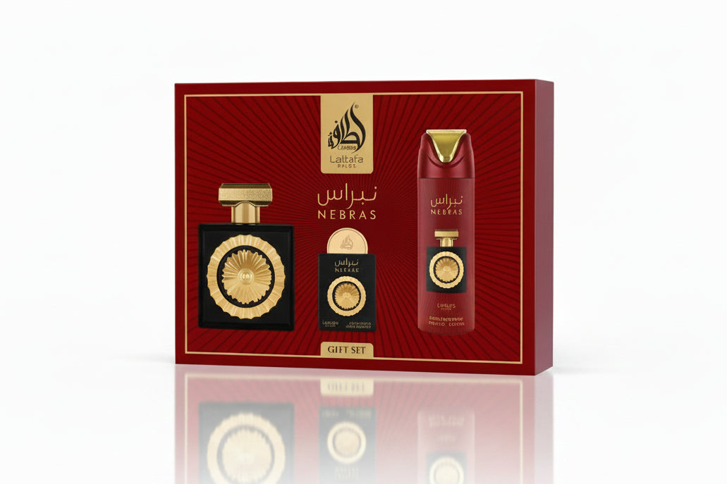 Lattafa Nebras 100ml Gift Set 3 pc