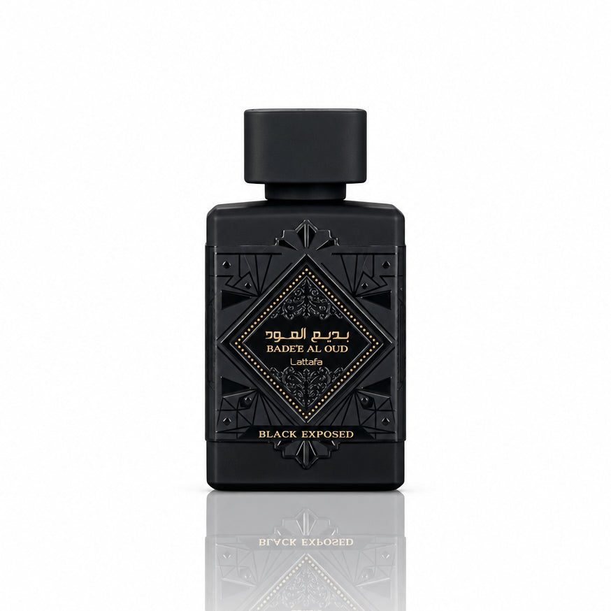 Lattafa Bade'e Al Oud Black Exposed Eau de parfum Spray 100ml